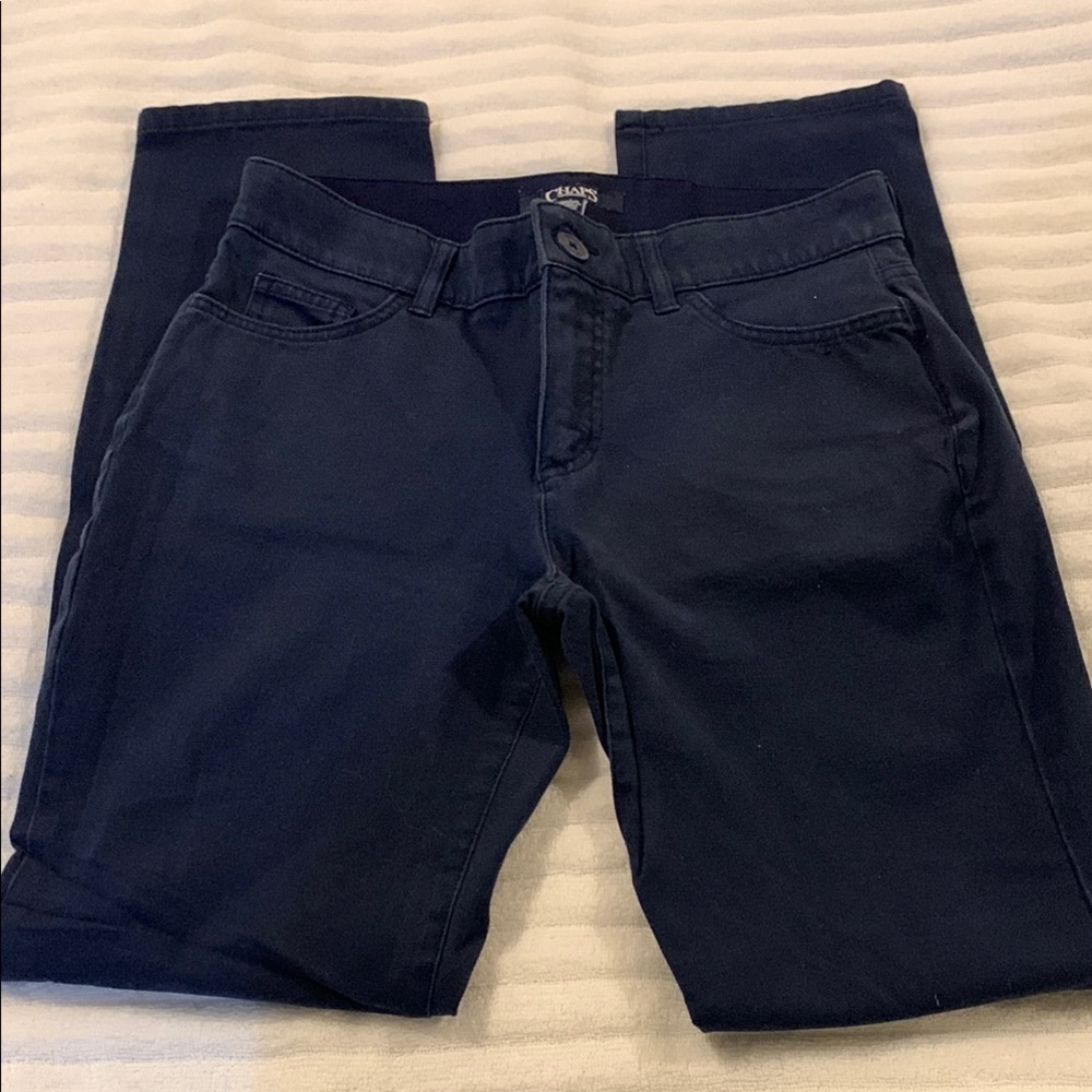 Chaps Navy Skinny Jeans Classic Style​​​​​